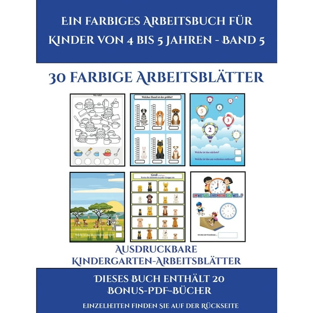 Arbeitsblätter Kindergarten 5 Jahre
 Ausdruckbare Kindergarten Arbeitsblätter Ausdruckbare Kindergarten