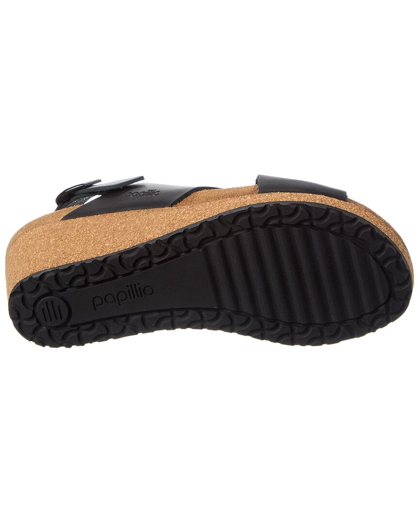 Papillio by Birkenstock Samira Narrow Leather Sandal, 39, Black