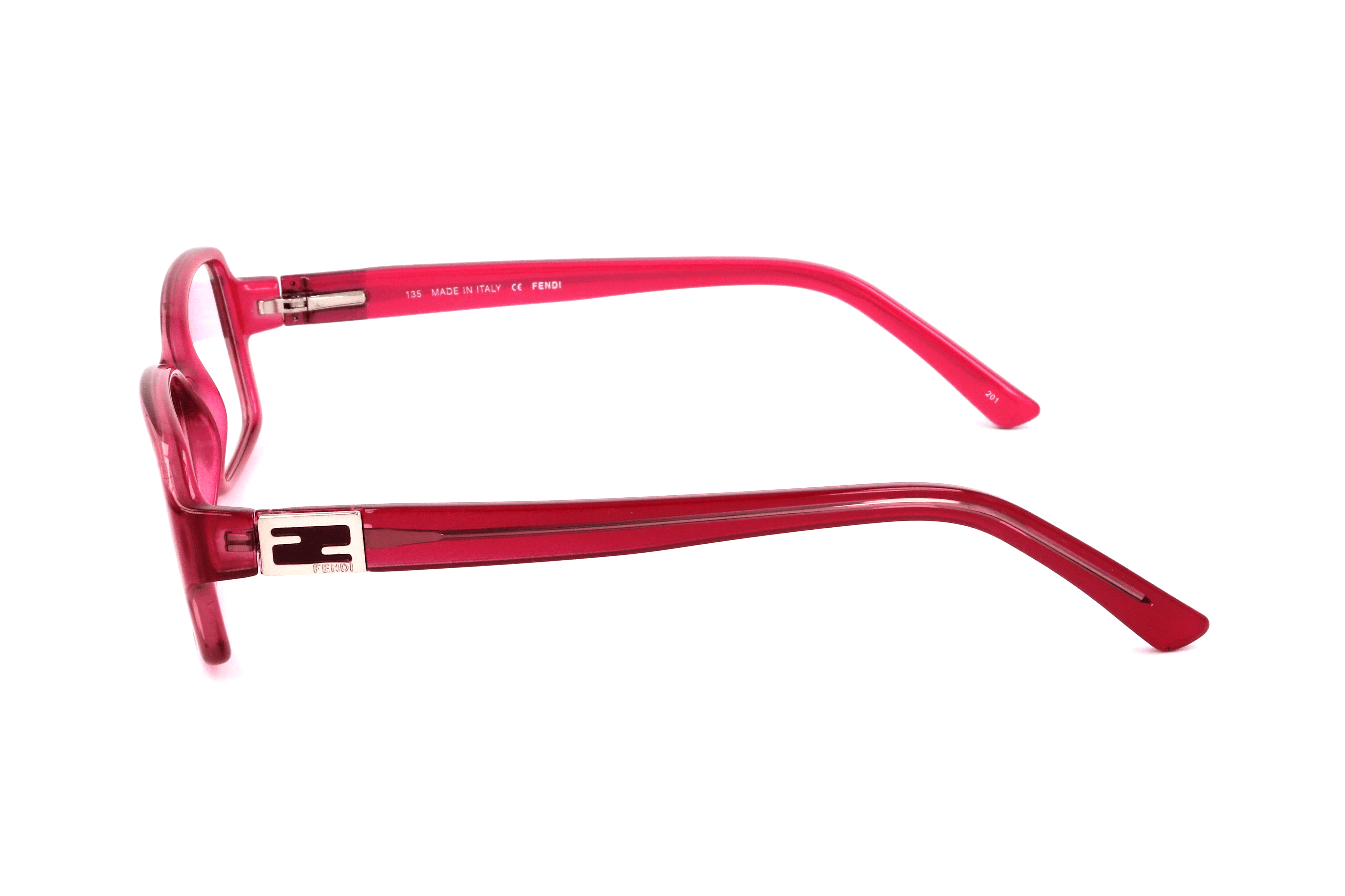 FENDI shops EYEGLASSES FRAMES PINK HAVANA FF0225