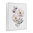 thumbnail image 4 of Elegant Pressed Flowers White Framed Giclee Art, design by Lettered and Lined, 4 of 9