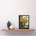 thumbnail image 2 of Sunflowers Still Life Watercolour Painting Yellow Flowers Farmhouse Window Sill Artwork Framed Wall Art Print A4, 2 of 4