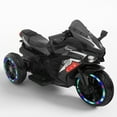 thumbnail image 5 of HNH 12V Ride on Motorcycle for Kids, Electric Dirt Bike with LED Light, Bluetooth Music, Motorbike Ride on Toy for 3-6 Yea, 5 of 11