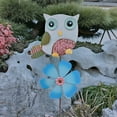 thumbnail image 2 of Jardin Extérieur Cour Iron Art Tournesol Moulin Rotatif, 2 of 11