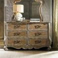 thumbnail image 2 of Beaumont Lane Cedar Way 6 Drawer Dresser in Caramel Froth, 2 of 4
