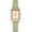 Green Rose Gold, variant on Women Wrist Watch Mini Ultra-Thin Elegant Simple Square Quartz Watches with Leather Strap 30M Waterproof Analog Watches for Females Students Ladies