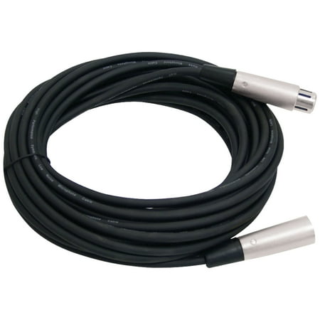 Pro Co Ameriquad Microphone Cable - Pyle Pro PPFMXLR15 XLR Microphone Cable, 15ft (XLR male to XLR female)