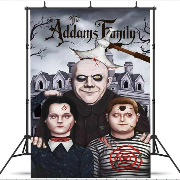 The Addams Family Post school Wall Decor Birthday Banner Backdrop Background Party Supplies Taspestry