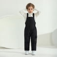 thumbnail image 6 of Valcatch Unisex Toddler Solid Color Snow Bib Overalls Waterproof Warm Down Puffer Snowsuit for Baby Boys Girls, 6 of 9