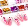 thumbnail image 3 of Valentine Heart Nail Glitters Lentejuelas Calcomanías de uñas de corazón 12 colores Heart Nail Art Confeti 3d Holográfico Brillante Escamas de uñas Acrílico Uñas del día de San Val, 3 of 5
