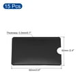 thumbnail image 2 of Funda Protectora Uxcell NFC Fundas para tarjetas de crédito bloqueadoras de RFID Negro 15Pack, 2 of 5