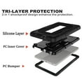thumbnail image 3 of For Samsung Galaxy Tab A 8.4 2020 / T307 Dual layer Silicone Shockproof Protective Kickstand Tablet Case Cover Black/Red, 3 of 3