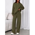 thumbnail image 3 of Conjunto Deportivo PRETTYGARDEN Verde Militar 2 Piezas Talla Grande, 3 of 8