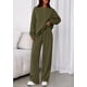 thumbnail image 3 of Conjunto Deportivo PRETTYGARDEN XL Verde Militar Manga Larga Pantalón Ancho, 3 of 8