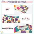thumbnail image 3 of FORMRS Kids Pajama Set Cotton Long Sleeve Top and Pants 2-Piece Lounge Sleepwear, Sizes 18M-8Y, Purple Geometric, 3 of 6