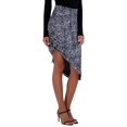 thumbnail image 3 of BCBGMAXAZRIA womens  Asymmetrical Skirt, 0, Blue, 3 of 4