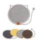 thumbnail image 1 of Rascador para Gatos de Cuerda de algodón Natural, Redondo de 43 cm para Pared y Suelo, Protector Duradero para sofá, Alfombra y sofá, ecológico (Gris), 1 of 9