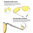 thumbnail image 4 of Night Driving Glasses, Night Vision Anti Glare Safety Glasses Polarised Yellow Lens for Day and Night Driving, UV400 Protection, 4 of 5