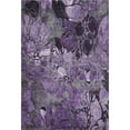 thumbnail image 2 of Addison Rugs Mayfield Washable Transitional Floral Purple Rectangle Rug, 2'6" x 3'10", 2 of 6
