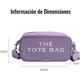 thumbnail image 3 of Bolso de Mujer,Bolsa Bandolera para Mujer,Bolso de Hombro con Correa Ajustable Xtellar morado, 3 of 4