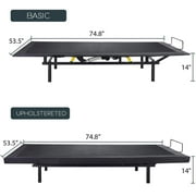 Einfach Full Size Motorized Basic Adjustable Bed Base 2.0, Wireless Remote