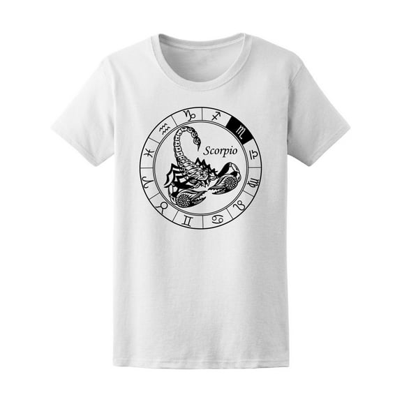 Scorpio Zodiac Circle Tee Men's -Image by Shutterstock