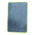 thumbnail image 5 of Microfiber Bathroom Rug, Soft Absorbent Non-Slip Mat with Thick Plush, Machine Washable Floor Rug for Bathroom, Bedroom, Kitchen, 4.8×6.3in, 5 of 6