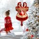 thumbnail image 5 of Mini globos de Navidad Elk juguetes inflables para el hogar (cabeza de ciervo de Navidad) JShteea Libre de BPA, 5 of 7