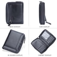 thumbnail image 3 of Bifold Slim Wallet for Men - Large Capacity Leather Front Pocket Men's Wallet, 3 of 5