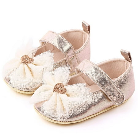 

YOHOME Baby Girl Shoes Comfortable Butterfly-knot Fashion First Walkers
