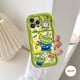 thumbnail image 1 of Funda Cute Toy Story Lotso Para Samsung A13 A14 A24 A12 A03s A04s A50s A32 A23 A52 A21s A02s A04 A20 A31 A03 A50 A51 A20s A30s A11 3D Borde Curvo Ondulado Brillante A Prueba De Golpes Cubierta De Pare, 1 of 3