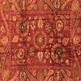 thumbnail image 1 of Ahgly Company Indoor Square Oriental Orange Traditional Area Rugs, 8' Square, 1 of 4