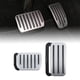 thumbnail image 1 of Juego de 2 almohadillas para pedales de coche perfecl antideslizantes Plata, 1 of 8