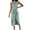 Green Dress, variant on Htigea Women's Halter Dress Summer Hollow Out Eyelet Embroidery Dress Sleeveless Pleated Slit Dresses Red,M