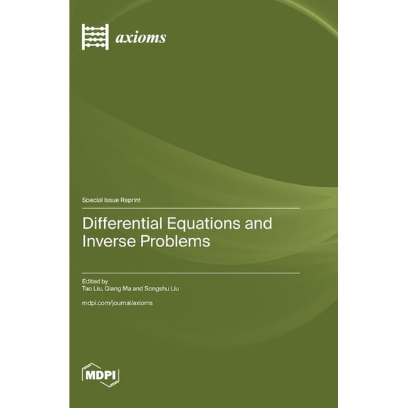 Differential Equations and Inverse Problems, (Hardcover)