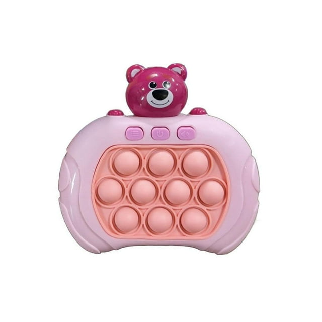 Kuromi Pop It Game Machine - Quick & Fun Push Pop Fidget Toy, Stress Reliever, ABS Material, English Language, 3 AAA Batteries Required
