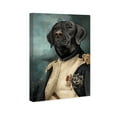 thumbnail image 2 of Wynwood Studio Animals Wall Art Canvas Prints 'Sargent Black Lab' Dogs and Puppies - Black, Brown, 2 of 5
