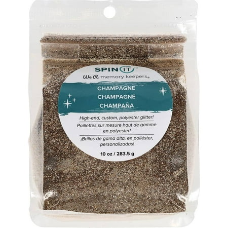 UPC: 0633356611196 | We R Memory Keepers Spin It Fine Glitter 10oz-Champagne