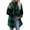 Army Green, variant on Hzzrkos Women Casual Loose Plaid Button Down Lapel Collar Long Sleeve Fleece Lined Shacket Jacket Warm Winter Outerwear Coat Fashion Button Front Shirt Jacket Blue XL