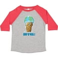 thumbnail image 3 of Inktastic Keep It Cool Melting Earth Ice Cream Cone Boys or Girls Toddler T-Shirt, 3 of 5