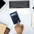thumbnail image 4 of Produits pour Maison Intelligente, Calculatrices Standard de Base Mini Calculatrice Numérique de Bureau avec Écran Lcd à 8 Chiffres. Calculatrice Intelligente Format de Poche pour la Maison l'École pour Enfants, 4 of 6