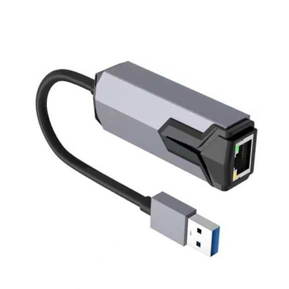 2.5Gbps Type C to RJ45 Ethernet Adapter Gigabit Dongle for PC Laptop