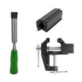 thumbnail image 5 of Vsenkes 3 Pieces Vise Clamp Kits for Golf Club Table Vise Golf Club Calibration Tool Green, 5 of 9