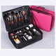 thumbnail image 4 of Organizador de maquillaje de viaje, bolsa de almacenamiento portátil, divisor ajustable, maquillaje, 4 of 5
