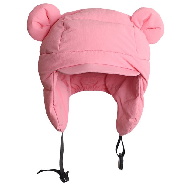 Gorros para Nevar Al Aire Libre Gorro Con Orejeras Plumón Algodón A Prueba Viento Mujeres