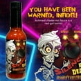 thumbnail image 3 of Jeff Dunham - Achmed Hot Sauce | Scorpion, Carolina Reaper, and Ghost Peppers (5 fl oz), 3 of 7