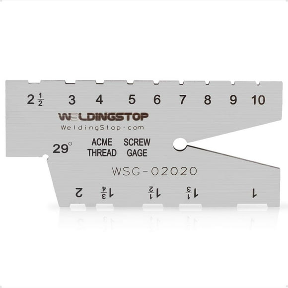 ACME SCREW THREAD GAUGE 29 DEGREE GRINDING GAGE TOOL Laser Engraving S/S