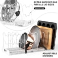 thumbnail image 4 of Simple Houseware Expandable Pan Organizer Rack, 1, 4 of 8