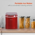thumbnail image 5 of Magic Chef 27-lb. Capacity Portable Countertop Ice Maker, Red, 5 of 10