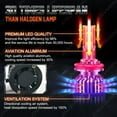 thumbnail image 3 of For Honda Civic 2016-2019 2020 H11/H8/H9 LED Headlight Bulbs H11 Low Beam White Kit 2x, 3 of 10