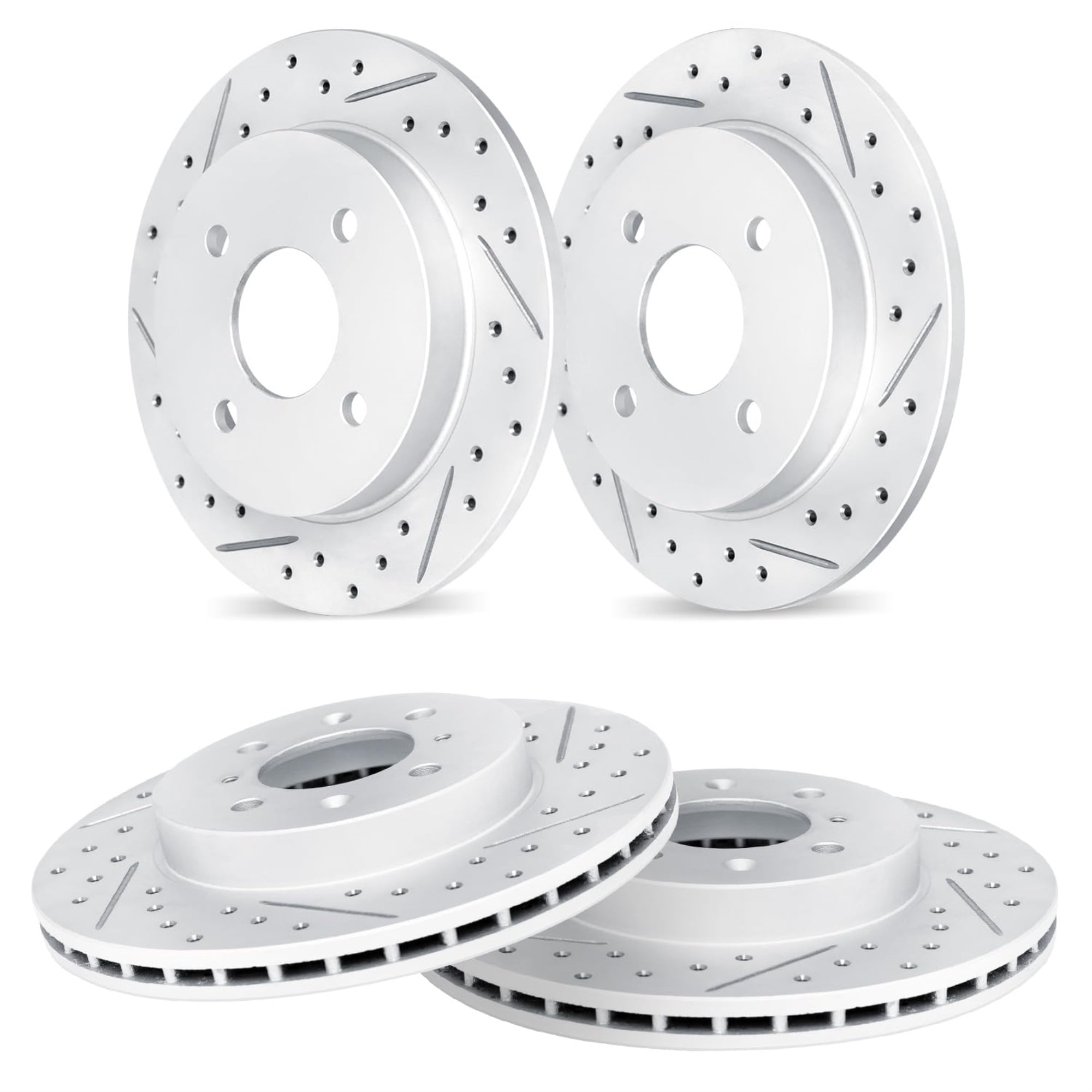 R1 Concepts WMUN2-54182: GEO-Carbon Drilled Brake Rotor - View #12